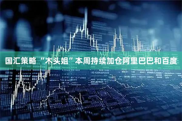 国汇策略 “木头姐”本周持续加仓阿里巴巴和百度
